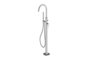 KOHLMAN AXEL BATERIA WANNOWA WOLNOSTOJĄCA OBROTOWA WYLEWKA CHROM QF1165A