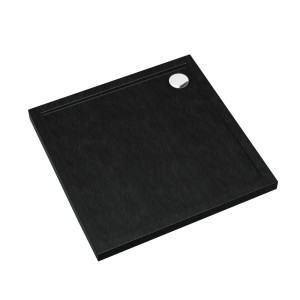 Schedline Sharper Black Stone brodzik 80x80 cm 3S.S1K-8080/C/ST