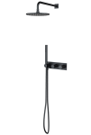OMNIRES CONTOUR ANTRACYT zestaw prysznicowy podtynkowy SYSCT10AT