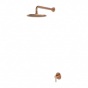 OMNIRES Y system prysznicowy podtynkowy miedź szczotkowana SYSY36CPB