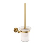 OMNIRES MODERN PROJECT szczotka toaletowa wisząca złoty szczotkowany MP60620GLB