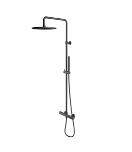 OMNIRES Y GRAFIT termostatyczny system prysznicowy natynkowy Y1244SUGR 