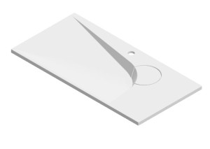 VAYER BOOMERANG UMYWALKA 90x45 CM KONGLOMERAT
