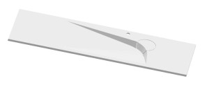 VAYER BOOMERANG UMYWALKA 160x50 CM KONGLOMERAT