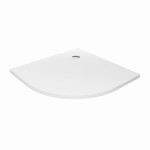 New Trendy NEX brodzik półokrągły KONGLOMERATOWY 80X80 B-0449