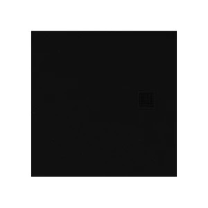 New Trendy MORI brodzik KONGLOMERATOWY CZARNY 90X90 B-0402