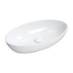 OMNIRES SIENA M+ umywalka nablatowa biała 60 x 35 cm SIENALUNBP