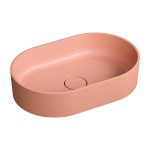 OMNIRES OVO M+ umywalka nablatowa coral 55 x 36 cm OVOUNCO