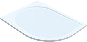 VAYER VIRGO BRODZIK ASYMETRYCZNY LEWY 100x80 CM KONGLOMERAT