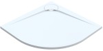VAYER BOOMERANG BRODZIK PÓŁOKRĄGŁY 80x80 CM KONGLOMERAT