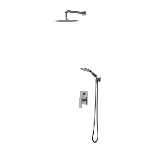 OMNIRES BARETTI system prysznicowy podtynkowy SYSBA10XCR