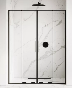 New Trendy SMART BLACK drzwi prysznicowe 170 cm suwane EXK-4122