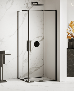 New Trendy SMART BLACK kabina prysznicowa 90x110 cm suwana EXK-4166