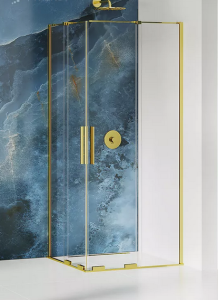 New Trendy SMART LIGHT GOLD kabina prysznicowa 90x120 cm suwana EXK-4271