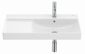 Roca Ona umywalka prawa 800 x 460 x 160 mm FINECERAMIC® A327688000