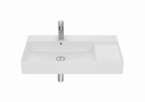 Roca INSPIRA umywalka biały mat 800 x 490 x 120 mm FINECERAMIC® A32752B620