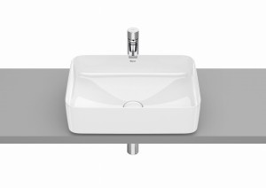 Roca INSPIRA umywalka Square 500 x 370 x 140 mm FINECERAMIC® A327530000