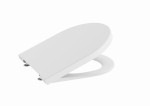 Roca INSPIRA Deska WC wolnoopadająca Round Compacto SUPRALIT biały mat A80152C62B