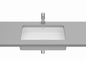 Roca INSPIRA Umywalka podblatowa Square biały mat 605 x 390 x 138 mm FINECERAMIC® A327535620