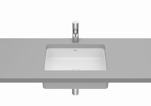 Roca INSPIRA Umywalka podblatowa Square biały mat 495 x 390 x 138 mm FINECERAMIC® A327536620