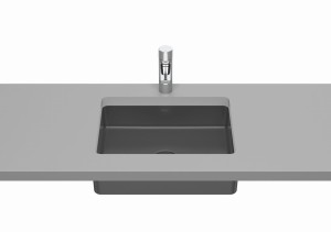 Roca INSPIRA Umywalka podblatowa Square onyks 495 x 390 x 138 mm FINECERAMIC® A327536640