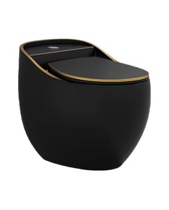LAVITA Kompakt WC SILIA RIM Black/Gold line