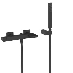 TRES bateria wannowa Slim Exclusive czarny mat 20217001NM