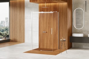 New Trendy SOFTI kabina prysznicowa przyścienna 120x80 cm suwana samodomykająca EXK-3941