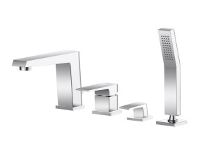 VEDO SETTE Bateria wannowa 4-otworowa chrom VBS7040/CH