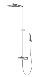 VEDO SETTE KOLUMNA NATRYSKOWA CHROM 25 CM VBS7007/25/CH