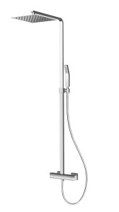 VEDO SETTE KOLUMNA NATRYSKOWA Z TERMOSTATEM CHROM 25 cm VBS7077/25/CH