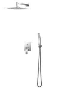 VEDO SETTE System natryskowy podtynkowy III chrom 30 cm VBS7223/30/CH