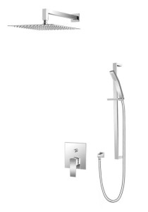 VEDO SETTE System natryskowy podtynkowy IV chrom 25 cm VBS7224/25/CH