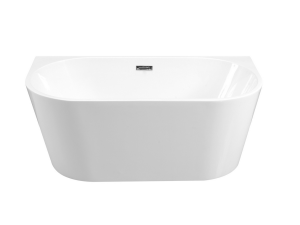 Besco WANNA WOLNOSTOJĄCA VICA 170 cm + klik-klak chrom