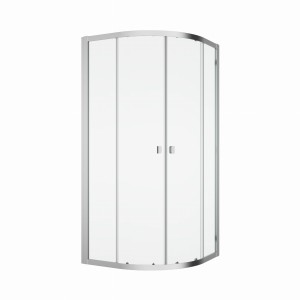 Sanswiss Ronal ARELIA D20SR 80x80 cm Kabina półokrągła z drzwiami rozsuwanymi D20SR550804007
