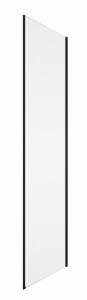 Sanswiss Ronal Black Line AMALIA D35F1 80 cm Ścianka boczna 90° czarny mat D35F10800607
