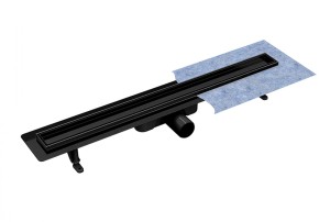 BESCO Odpływ liniowy VIRGO Nero Duo 80 cm