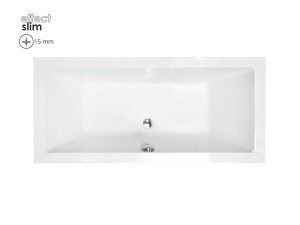 Besco WANNA Quadro Slim 165x75 cm 