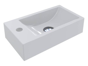 MIRAGGIO FARO umywalka nablatowa 40x22 cm 0000191