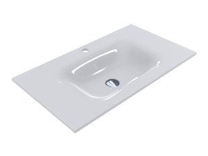 MIRAGGIO JESSEL umywalka nablatowa 80x45 cm 0000748
