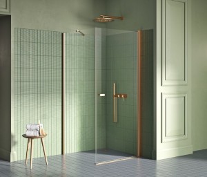 New Trendy NEW SOLEO COPPER BRUSHED kabina 70x70 cm K-2281