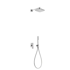 TRES zestaw natryskowy podtynkowy Loft chrom 20018002