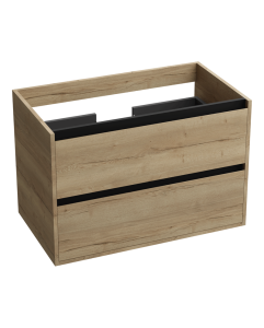LAVITA Szafka wisząca Minnesota Wood Black 800