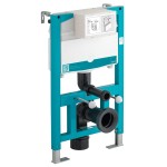 Vado Individual Stelaż WC niski 82,5 cm do misek wiszących WG-095S-F/C