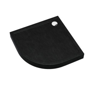 Schedline Cameron Black Stone brodzik półokrągły 80 cm 3ST.C1O-8080/C/ST