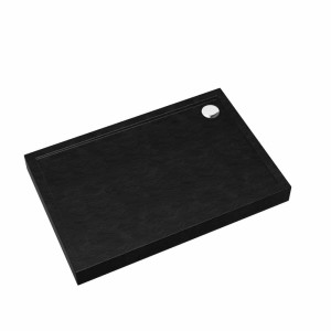 Schedline Cameron Black Stone brodzik 90x100 cm 3ST.C1P-90100/C/ST