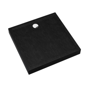 Schedline Cameron Black Stone brodzik 90x90 cm 3ST.C2K-9090/C/ST