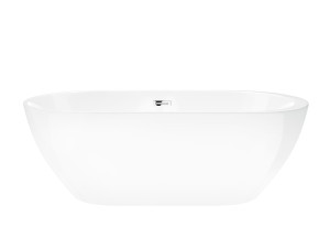 CORSAN Wanna wolnostojąca E042 Reno 160 cm z wykończeniem chrom