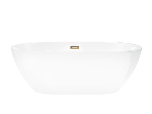 CORSAN Wanna wolnostojąca E042 Reno 170 cm z wykończeniem białym