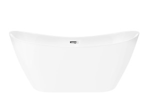 CORSAN Wanna wolnostojąca E043 Nauti 160 cm z wykończeniem chrom